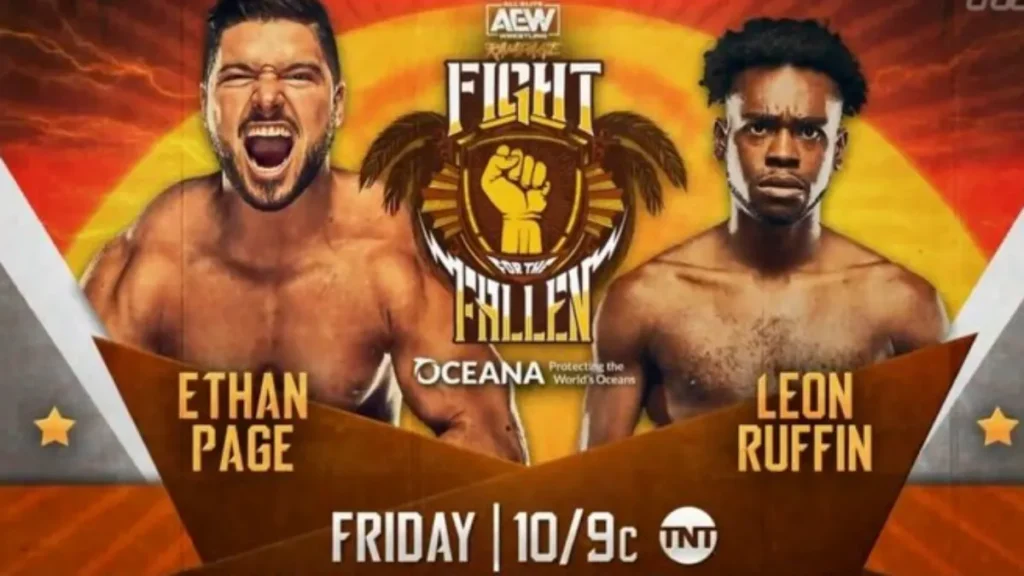 Se confirman dos luchas para AEW Rampage Fight for the Fallen 2022