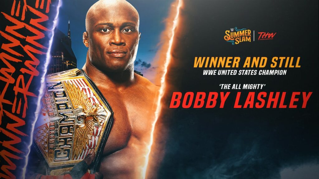 Bobby Lashley retiene el Campeonato de Estados Unidos ante Theory en WWE SummerSlam 2022