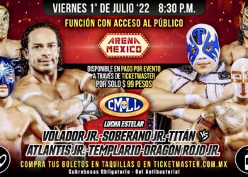 Resultados CMLL Viernes Espectacular 1 de julio de 2022