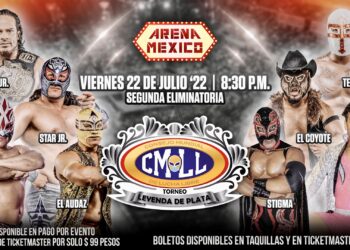 Resultados CMLL Viernes Espectacular 22 de julio de 2022