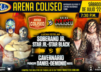 Resultados CMLL Sábado de Coliseo 23 de julio de 2022