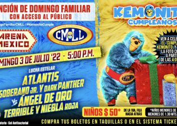 Resultados CMLL Domingo Familiar 3 de julio de 2022