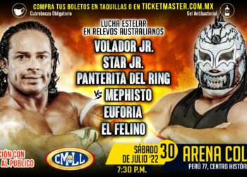Resultados CMLL Sábado de Coliseo 31 de julio de 2022