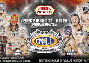 Resultados CMLL Viernes Espectacular 15 de julio de 2022