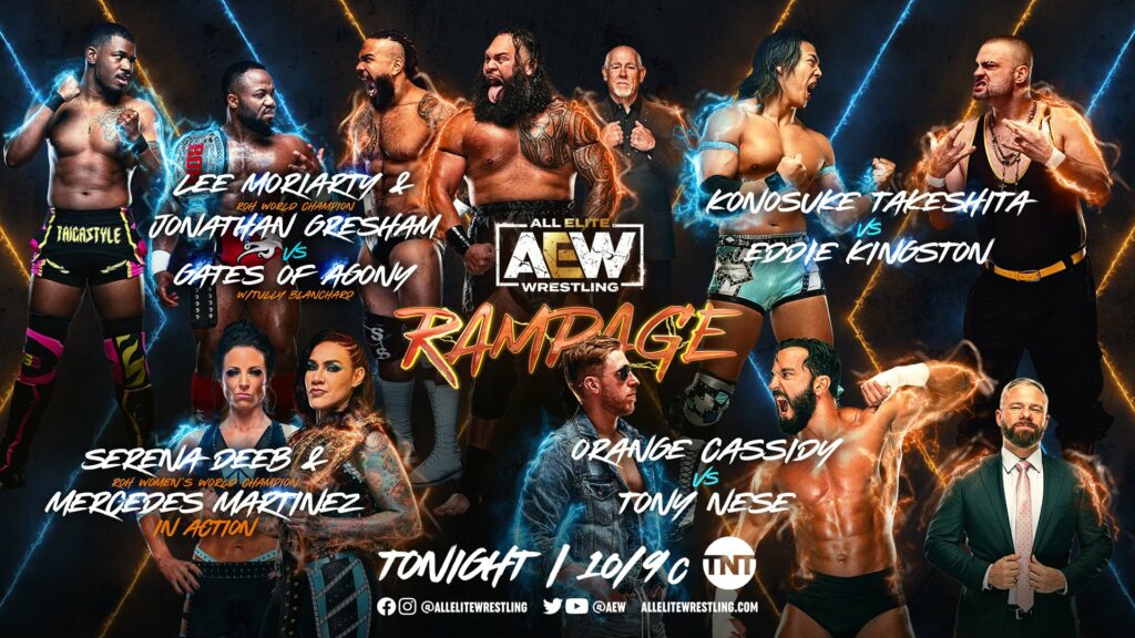 Resultados AEW Rampage 8 de julio de 2022