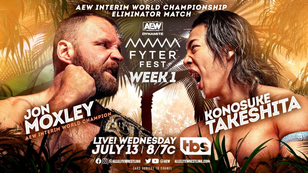 Se anuncian dos luchas más para AEW Dynamite Fyter Fest (noche 1)