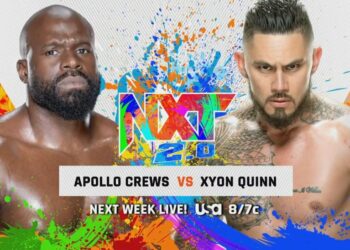 WWE anuncia tres combates para el show de NXT 2.0 del 26 de julio