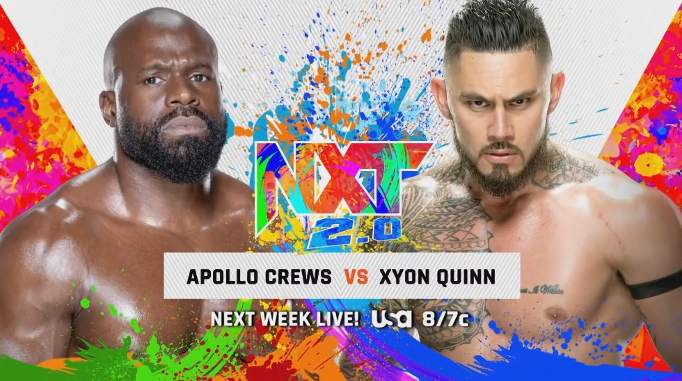 WWE anuncia tres combates para el show de NXT 2.0 del 26 de julio