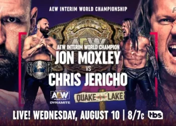 Jon Moxley defenderá el Campeonato Mundial Interino de AEW frente a Chris Jericho en Quake by the Lake