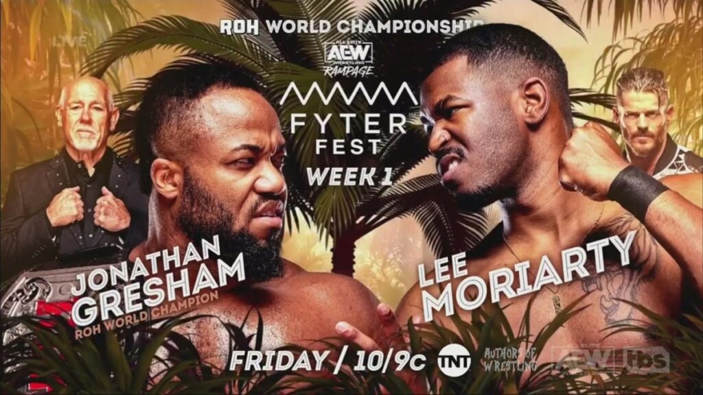 Cartelera AEW Rampage Fyter Fest 2022 (noche 1)