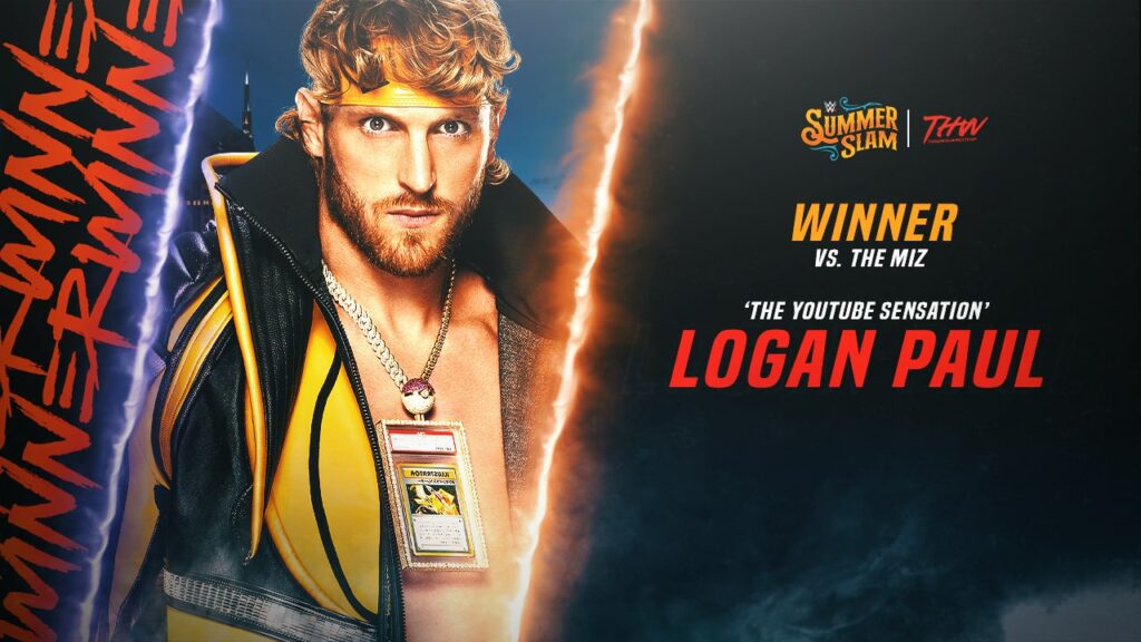 Logan Paul derrota a The Miz en WWE SummerSlam 2022