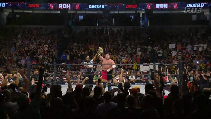 Samoa Joe retiene el Campeonato Mundial Televisivo de ROH en Death Before Dishonor 2022