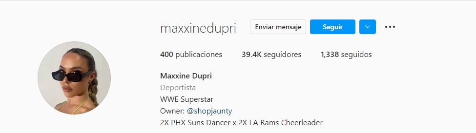 Se revela la identidad de Maxxine Dupri en WWE SmackDown
