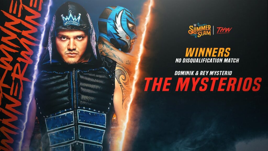Rey Mysterio y Dominik consiguen la victoria en WWE SummerSlam 2022