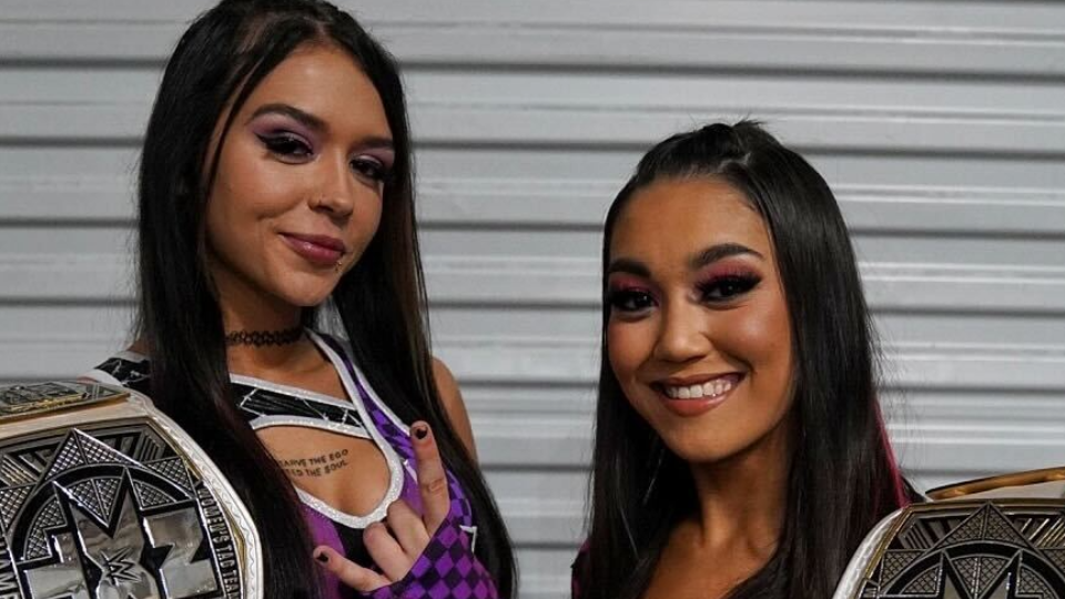 Roxanne Perez y Cora Jade ganan el Campeonato Femenino por Parejas de NXT en The Great American Bash 2022