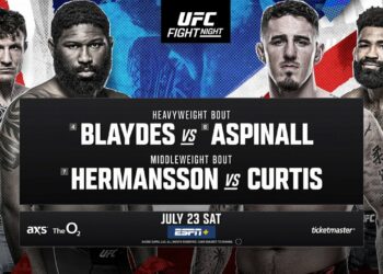 Resultados UFC London: Blaydes vs. Aspinall