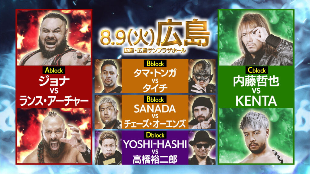 Resultados NJPW G1 Climax 32 (día 14)