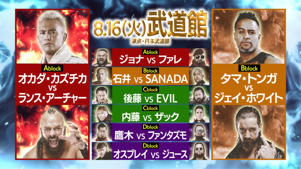 Resultados NJPW G1 Climax 32 (día 18)