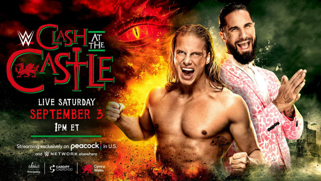 Seth Rollins y Riddle se enfrentaran en WWE Clash at the Castle
