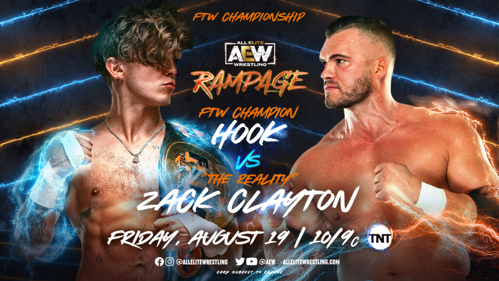 Cartelera AEW Rampage 19 de agosto de 2022