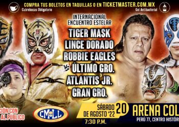 Resultados CMLL Sábado de Coliseo 20 de agosto de 2022