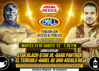 Resultados CMLL Martes de Arena México 23 de agosto de 2022