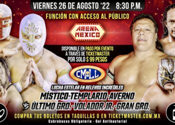 Resultados CMLL Viernes Espectacular 26 de agosto de 2022