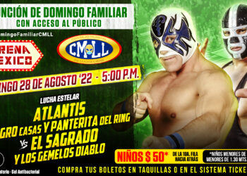 Resultados CMLL Domingo Familiar 28 de agosto de 2022
