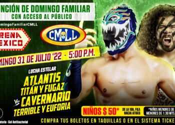 Resultados CMLL Domingo Familiar 31 de julio de 2022