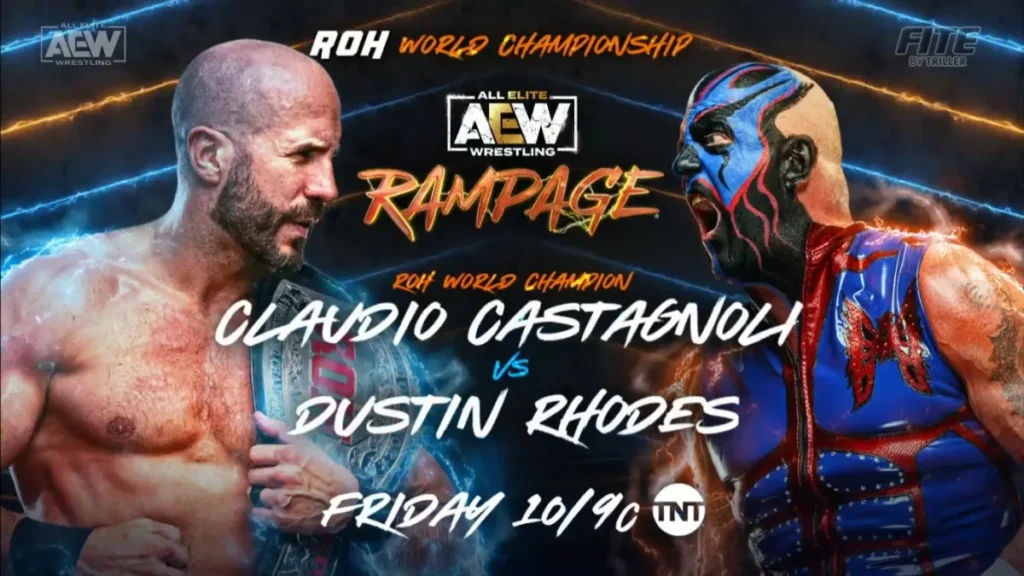 Cartelera AEW Rampage 26 de agosto de 2022