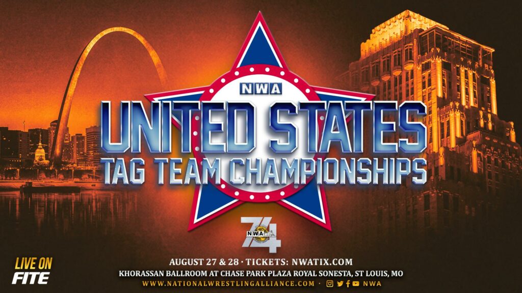 El combate por el Campeonato en Parejas de Estados Unidos de NWA para NWA 74 sufre una modificación