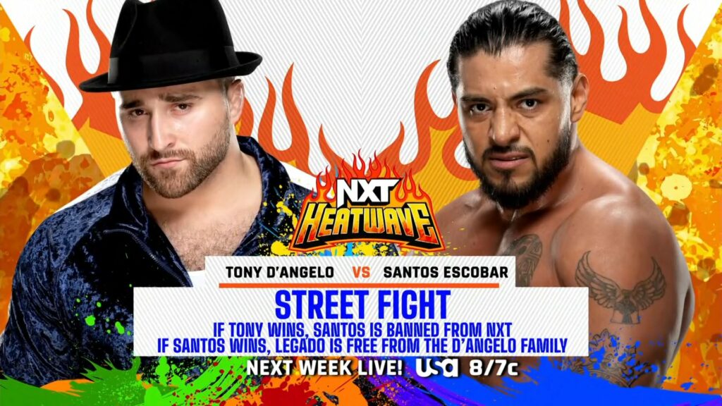 WWE anuncia dos combates más para NXT Heatwave