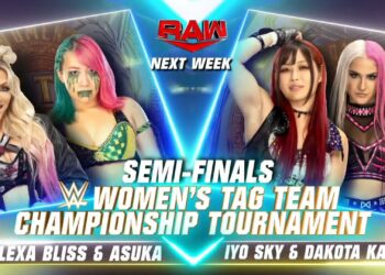 WWE anuncia dos combates para el show de RAW del 22 de agosto