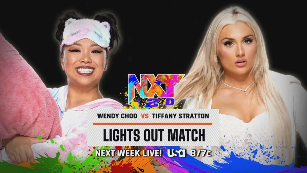 WWE anuncia dos combates para el show de NXT 2.0 del 23 de agosto