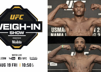 Pesaje UFC 278: Usman vs. Edwards 2