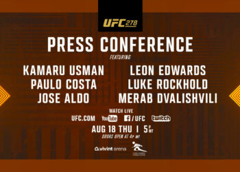 Conferencia de prensa UFC 278: Usman vs. Edwards 2