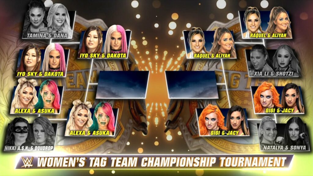 Se espera nuevo cambio en el torneo por los Campeonatos Femeninos por Parejas de WWE