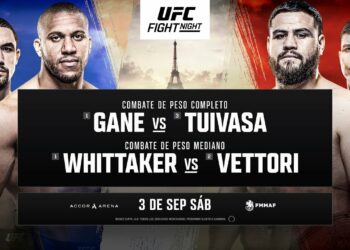 Cartelera UFC París: Gane vs. Tuivasa