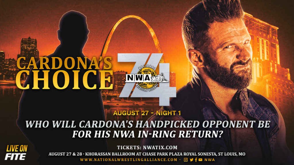 Matt Cardona regresará al ring en NWA 74