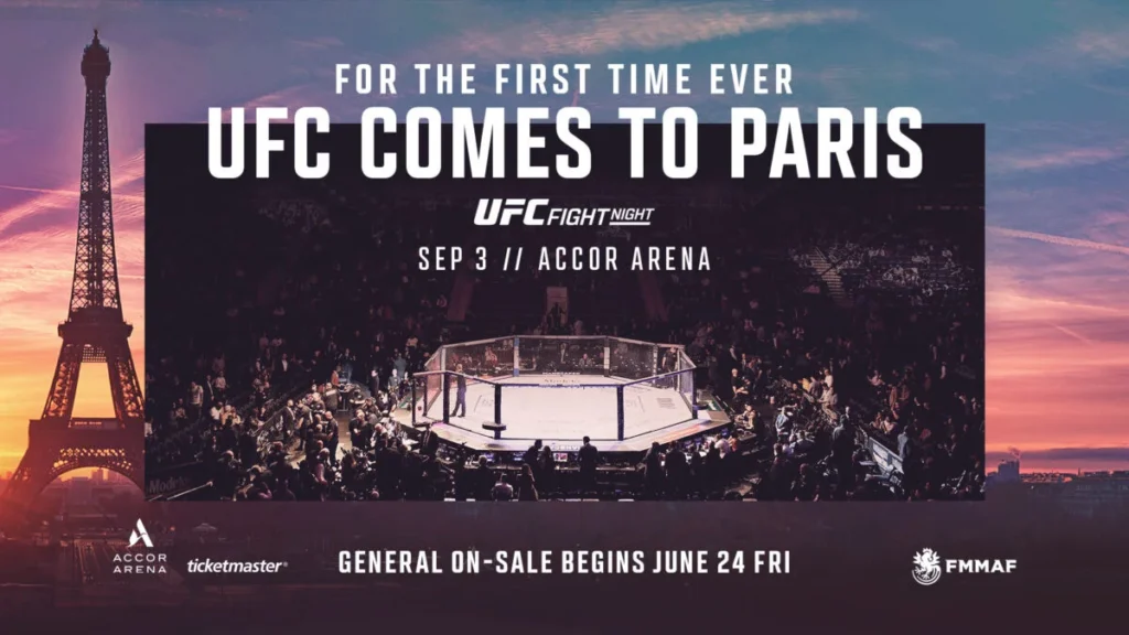 Horarios y cómo ver UFC París en Latinoamérica y España