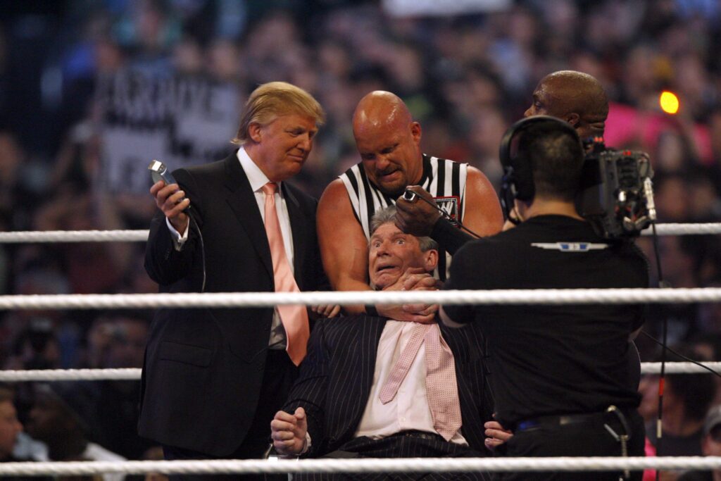 Donald Trump se aseguró que Vince McMahon no le pudiera afeitar la cabeza en WrestleMania 23