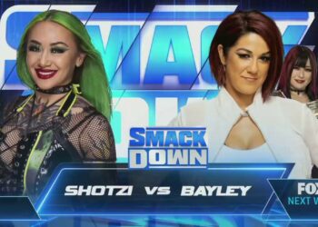 WWE anuncia tres combates para el SmackDown del 30 de septiembre