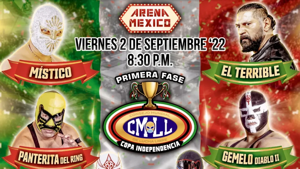 Resultados CMLL Viernes Espectacular 2 de septiembre de 2022