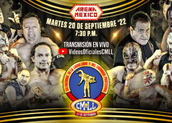Resultados CMLL Martes de Arena México 20 de septiembre de 2022