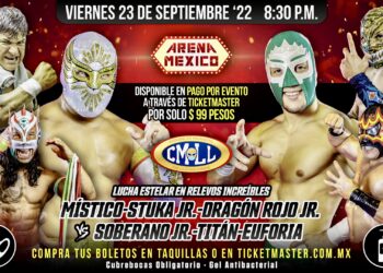 Resultados CMLL Viernes Espectacular 23 de septiembre de 2022