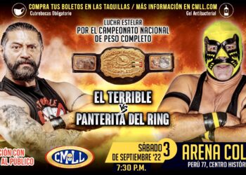 Resultados CMLL Sábado de Coliseo 3 de septiembre de 2022