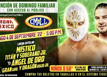 Resultados CMLL Domingo Familiar 4 de septiembre de 2022