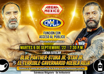 Resultados CMLL Martes de Arena México 6 de septiembre de 2022