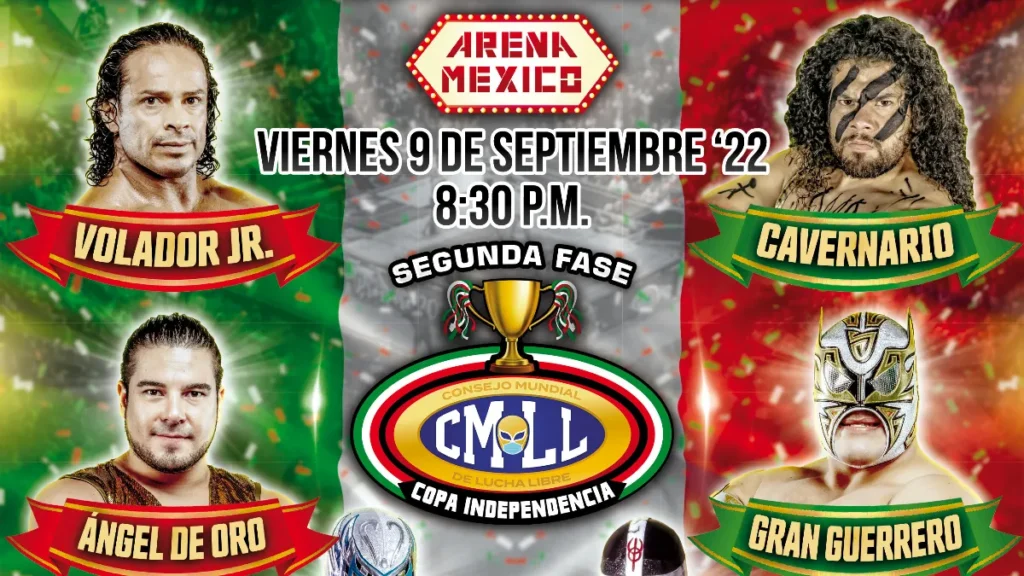 Resultados CMLL Viernes Espectacular 9 de septiembre de 2022