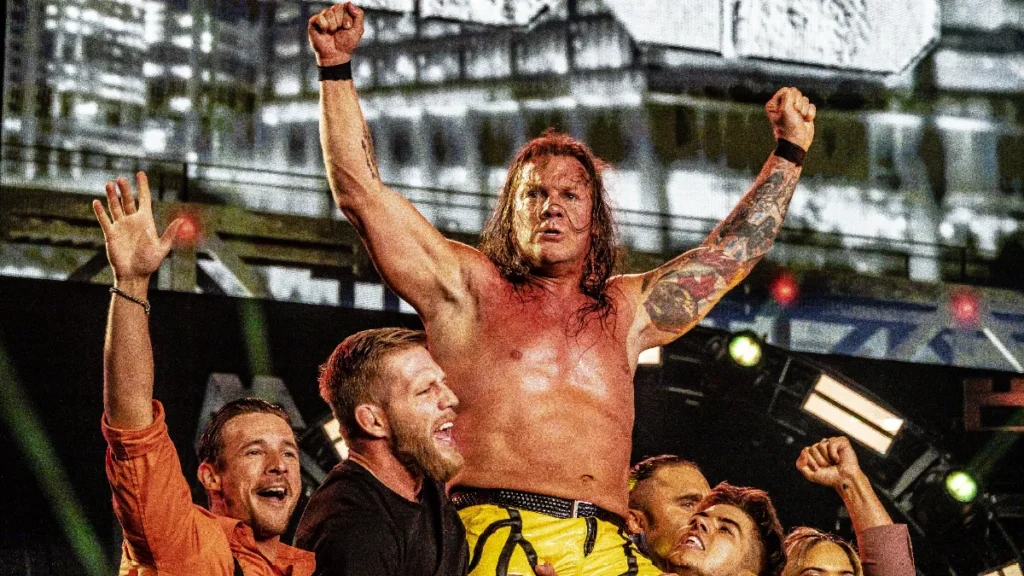 Chris Jericho derrota a Bryan Danielson en AEW All Out 2022.